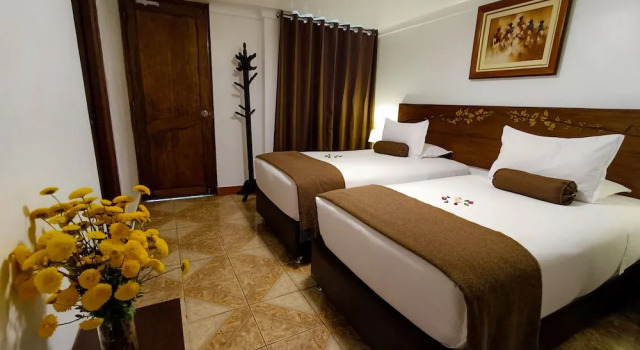 Superior Čtyřlůžkový pokoj Hotel Retama Machupicchu