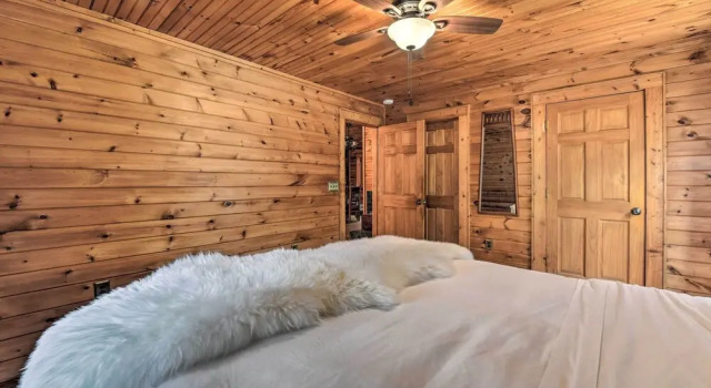 Коттедж с 3 комнатами Cozy Blue Ridge Mountain Cabin on 18 Acre Lot