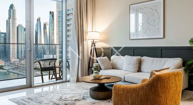 Апартаменты Pristine 1BR Beach Isle Emaar Beachfront