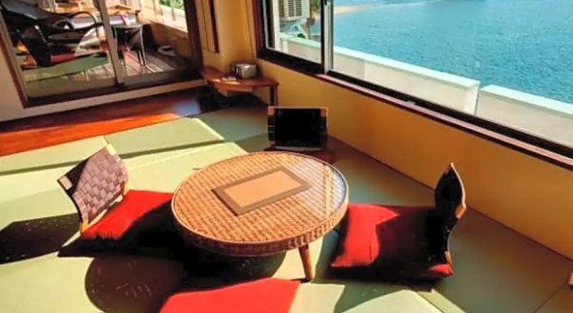 Двухместный номер Premium с видом на океан Shodoshima International Hotel