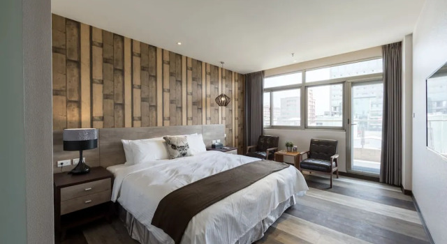 Двухместный номер Comfort с балконом CHECK inn Yilan LuoDong