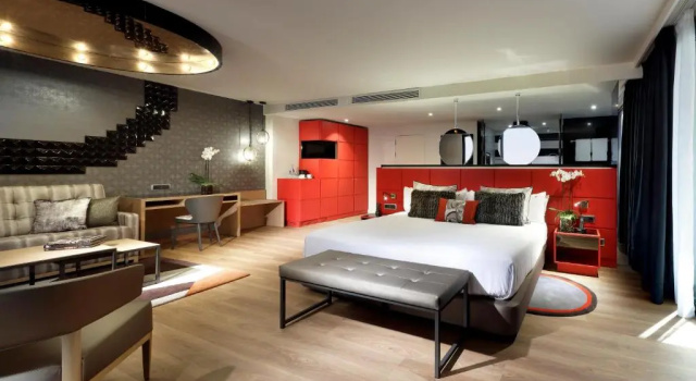 Двухместная студия люкс Silver Отель Hard Rock Tenerife