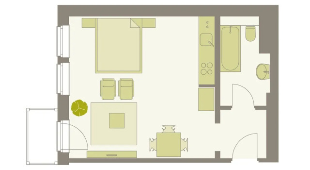 Апартаменты Comfort Aparthotel am Zwinger