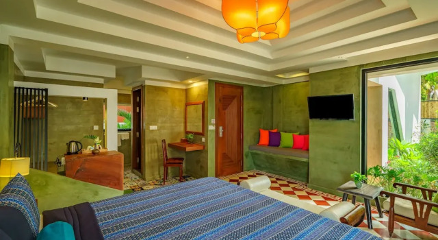 Двухместный номер Deluxe с балконом и с красивым видом из окна The Secret Corner Unique Residence