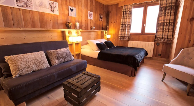 Номер Economy Chalet Hôtel du Mont-Charvin & Spa
