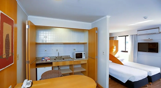 Номер Luxury Slaviero Hotel São Paulo Ibirapuera