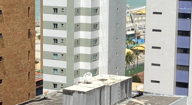 Apto Beira Mar 2 quartos com Maquina de Lavar Roupas