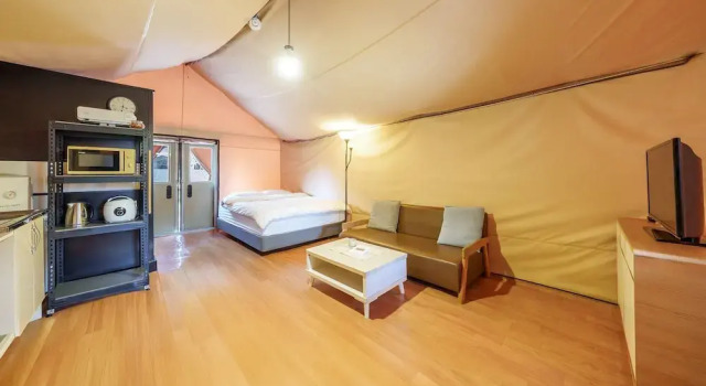 Тент c 1 комнатой Chungju Palbong Glamping