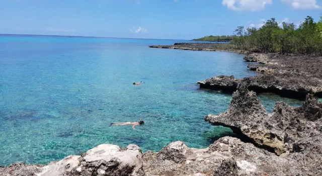 Четырёхместный номер Economy с видом на внутренний двор Coral house San Andres