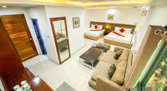Номер Deluxe Vuon Cau Hotel
