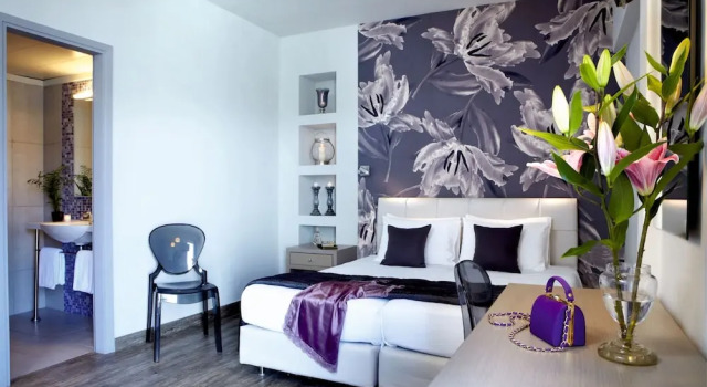 Семейный номер Standard с балконом и с частичным видом на море Mouikis Hotel Kefalonia