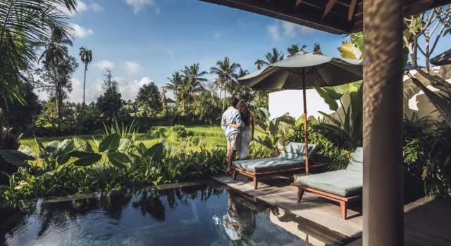 Вилла с бассейном Grand c 1 комнатой with Rice Field View Kaamala Resort & Spa Ubud by Ini Vie Hospitality
