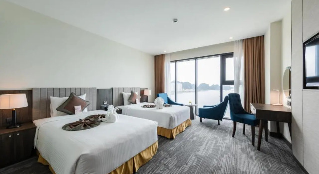 Двухместный номер Standard с видом на море Muong Thanh Grand Bai Chay