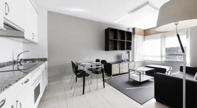 Четырёхместные апартаменты с 2 комнатами Someso Apartamentos Turisticos