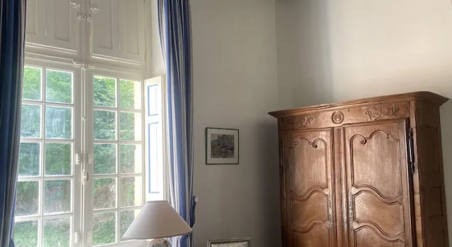 Номер Standard с видом на парк 24H LE MANS Château de Lauresse chambres dhôtes Luxe, avec services