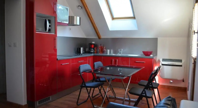 Апартаменты Appartement T2 Le bief des jardins