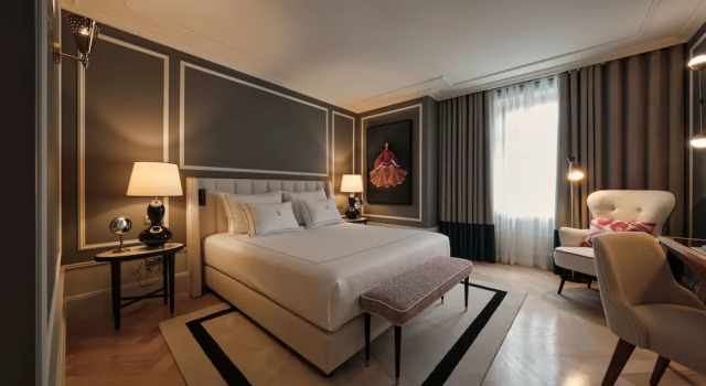 Двухместный номер Deluxe GA Palace Hotel & Spa, a XIXth-Century Villa