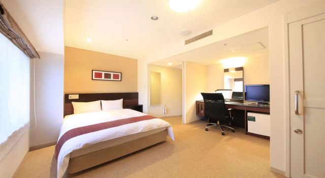 Двухместный номер Universal Art Hotel Niigata Station