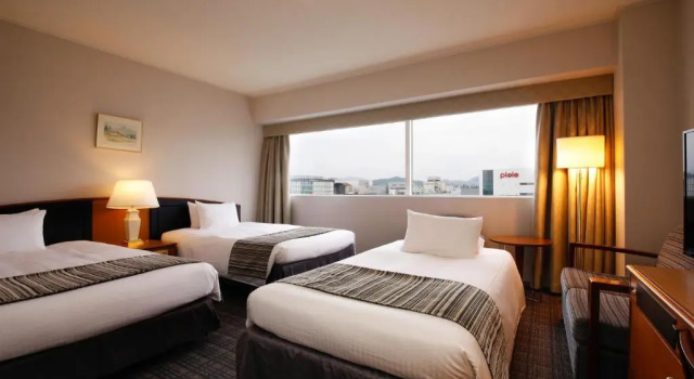 Трёхместный номер Hotel Nikko Himeji