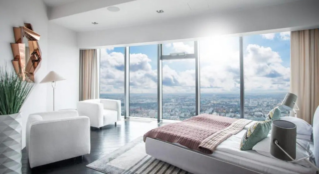 Апартаменты Пентхаус 30th+ Floor Apartments in Sky Tower