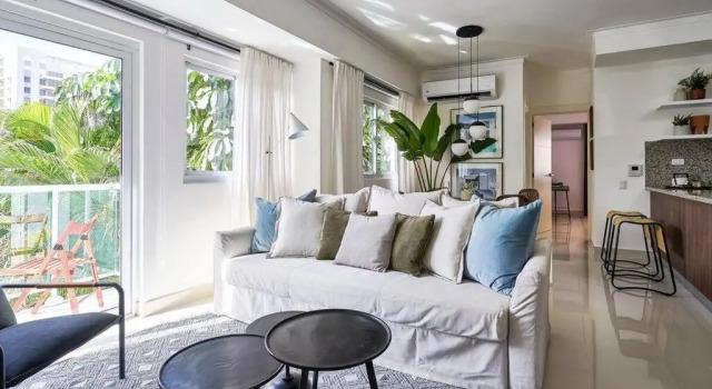 Апартаменты *LUXURY* 1BR Apart Blue Mall, A/C WiFi, YellowKey