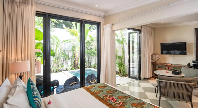 Villa Ibu Dua - cute 1BR Seminyak gem in great location, Rezervovat Vila Chaty v Bali, Chalupa
