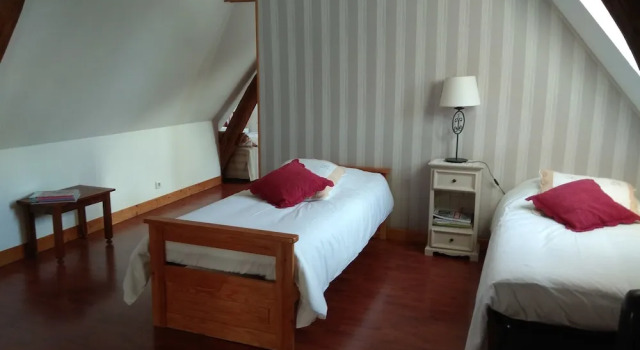 Семейный люкс Chambre dHôtes Le Moulin des Landes