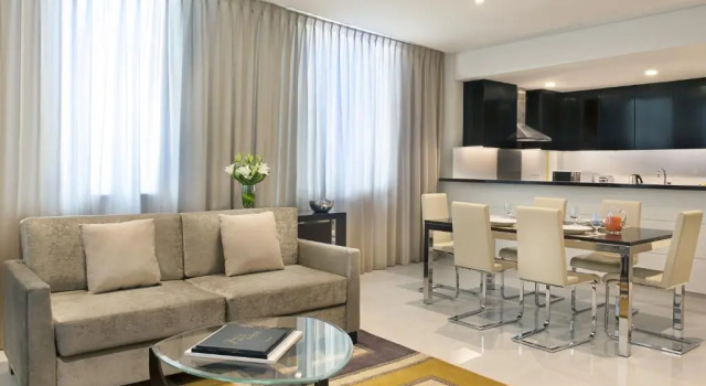 Люкс с 2 комнатами Downtown View DAMAC Maison Cour Jardin
