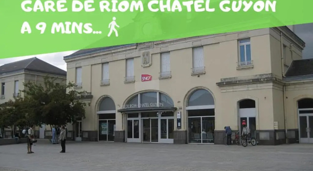 Студия Deluxe L' éléDaurat : Studio Haut Standing Riom Centre