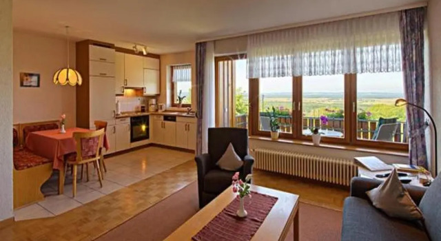 Апартаменты PAPPELHOF Landurlaub mit Panoramablick - Motorradunterkunft Fahrradunterkunft