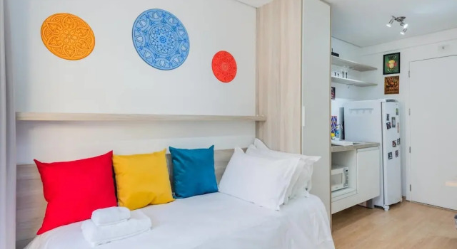 Au116 Upmost Leisure and Comfort at Rua Augusta, Забронировать Отель Консоласау Сан-Пауло, рядом с Торговый центр Center 3
