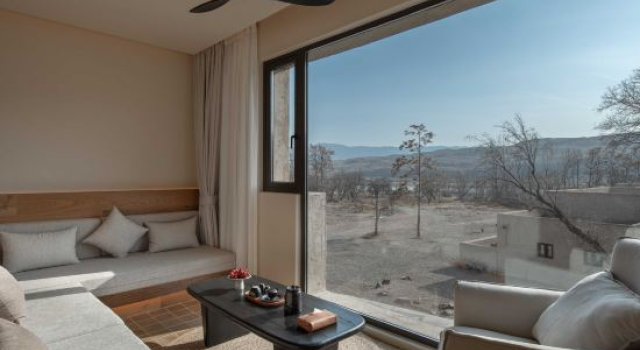 Люкс с красивым видом из окна Yuanbaixiang Luxury Hotel (Zhongwei Branch)