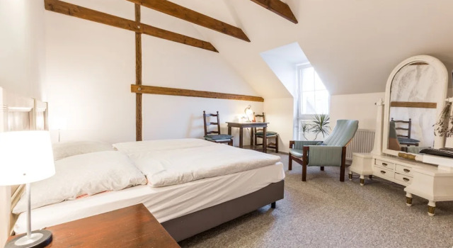 Camera doppia Comfort 1 camera da letto con vista sul giardino Alt pension