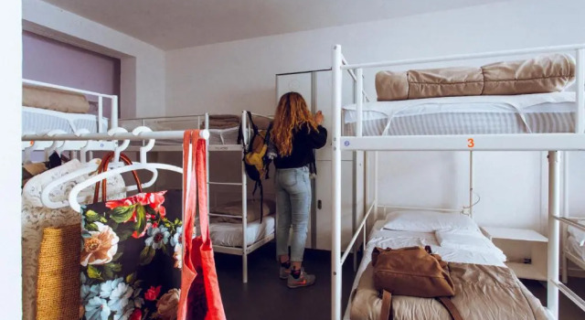 Кровать в общем номере (женский номер) LoL Hostel Siracusa