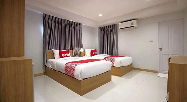 Семейный номер Deluxe с видом на город Super OYO 483 Pannee Hotel Khaosan