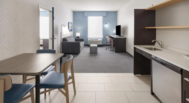 Люкс c 1 комнатой Home2 Suites By Hilton Meridian