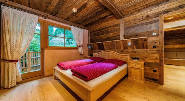 Люкс с видом на сад Glinzhof Mountain Natur Resort Agriturismo