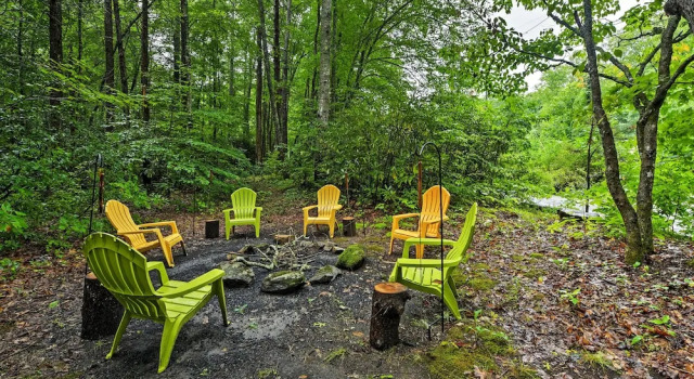 Коттедж Creekside Cottage: Blue Ridge Mountain Escape!