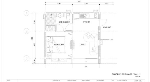 Вилла c 1 комнатой Siyada Villa