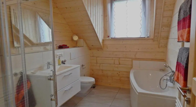 Апартаменты с балконом Holzblockhaus Stark
