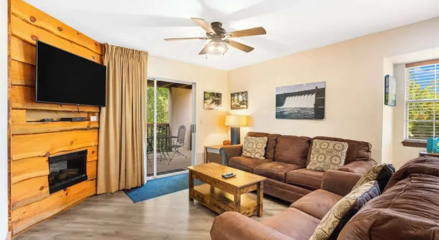 Номер Standard Cozy Timbers Charming Condo for 6 With Resort-style Amenities