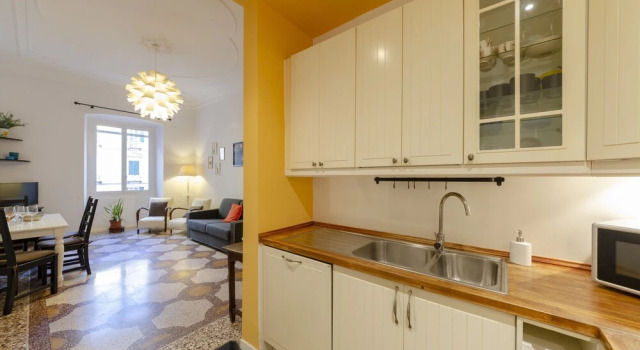 Апартаменты с 2 комнатами JOIVY Family Flat, 5 Mins to Piazza Corvetto