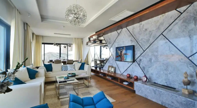 4 Bedroom Luxury Villa Located in Yalikavak With Marvelous Sea View Tranquilit, Rezervovat Vila Hotely v Mugla s parkováním, Parkování