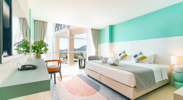 Hilltop Wellness Resort Phuket With Complimentary Onsen Access, Забронировать Курортный отель Отели острова Пхукета с бассейном, Бассейн