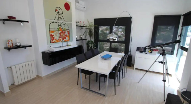 Elena Baladrar - sea view villa with private pool in Benissa
