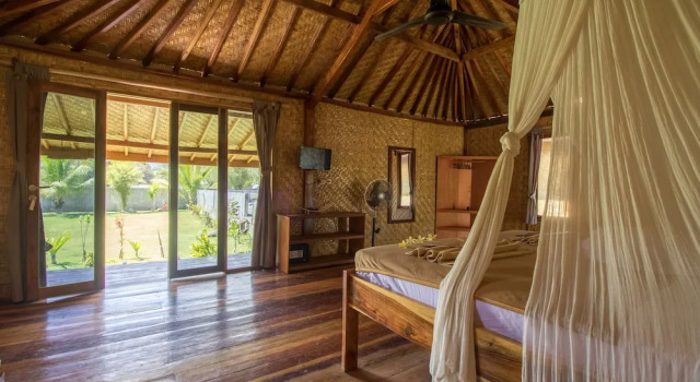 Двухместный номер Deluxe c 1 комнатой с видом на бассейн Baha Baha Villas West Sumbawa - Sk8, Gym, Sauna & Spas Hot & Cold, Bar & Restaurant