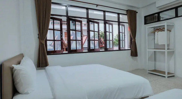 Трёхместный номер Standard Scenario Cafe and Hostel