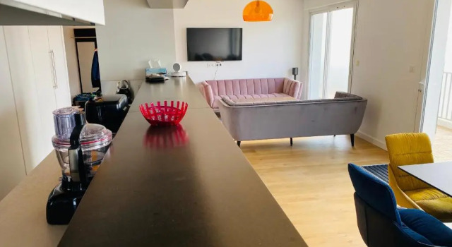 Duplex face mer tout confort sur la plage /tennis
