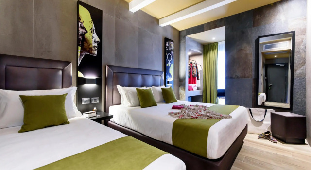 Трёхместный номер Just Hotel Milano