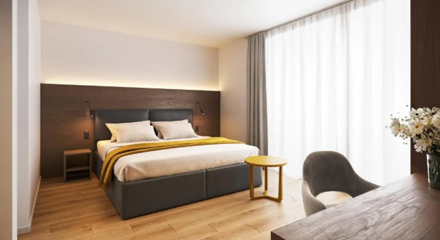 Двухместный номер Standard с балконом Posthotel Valbella - Berge, Spa & Wir